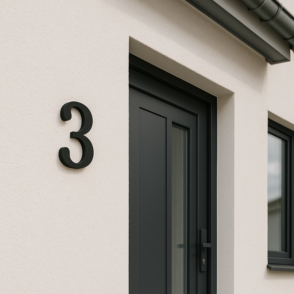 Numerot & kirjaimet fontti Lora